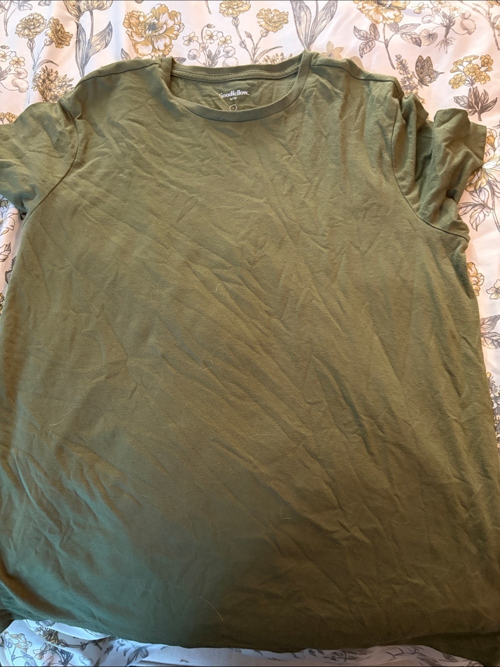 Goodfellow & Co Olive Crew Neck T‑Shirt